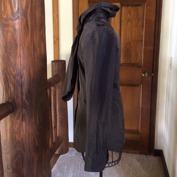 Hache brown nylon Jacket, Size 38 - Picture 4 of 9